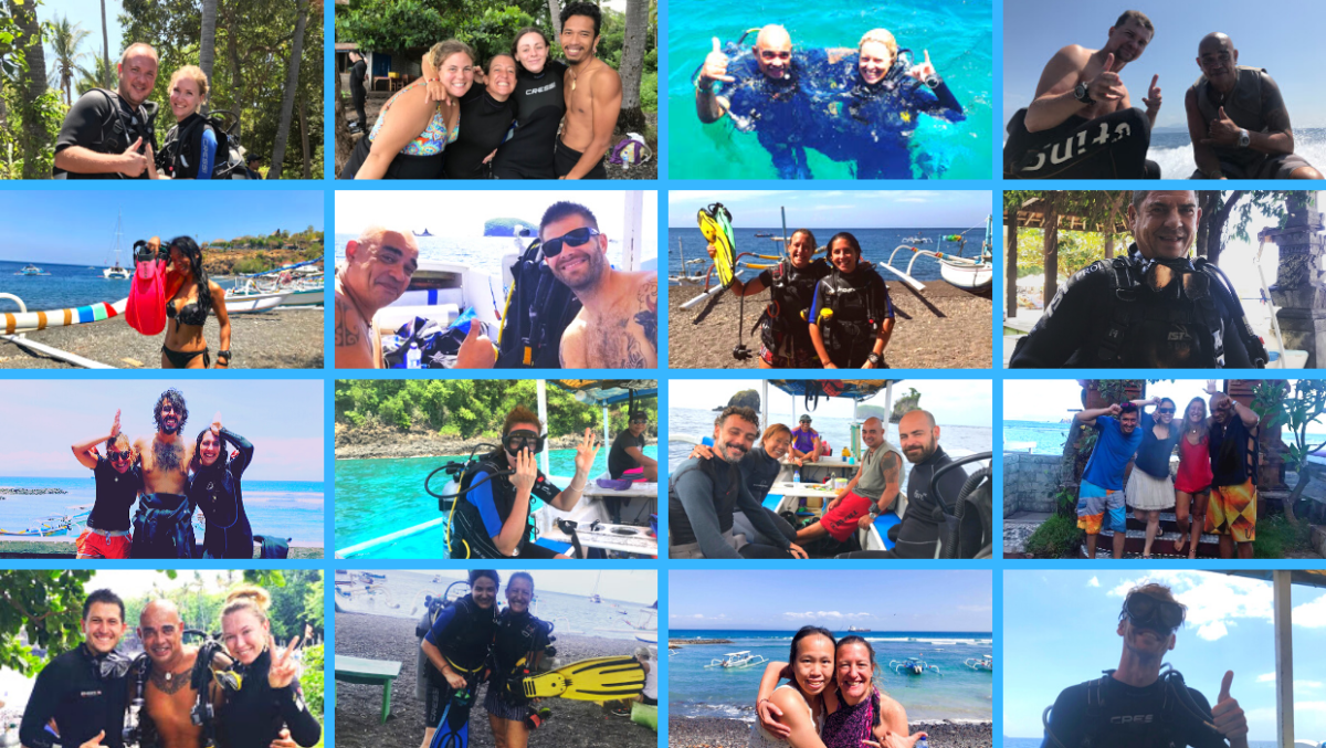 Submarinismo en Bali Testimonios de nuestros clientes
